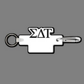 Key Clip W/ Key Ring & Sigma Delta Tau Key Tag
